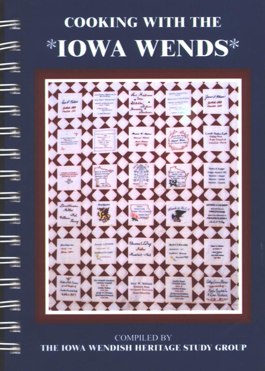 Wendish cook book title page